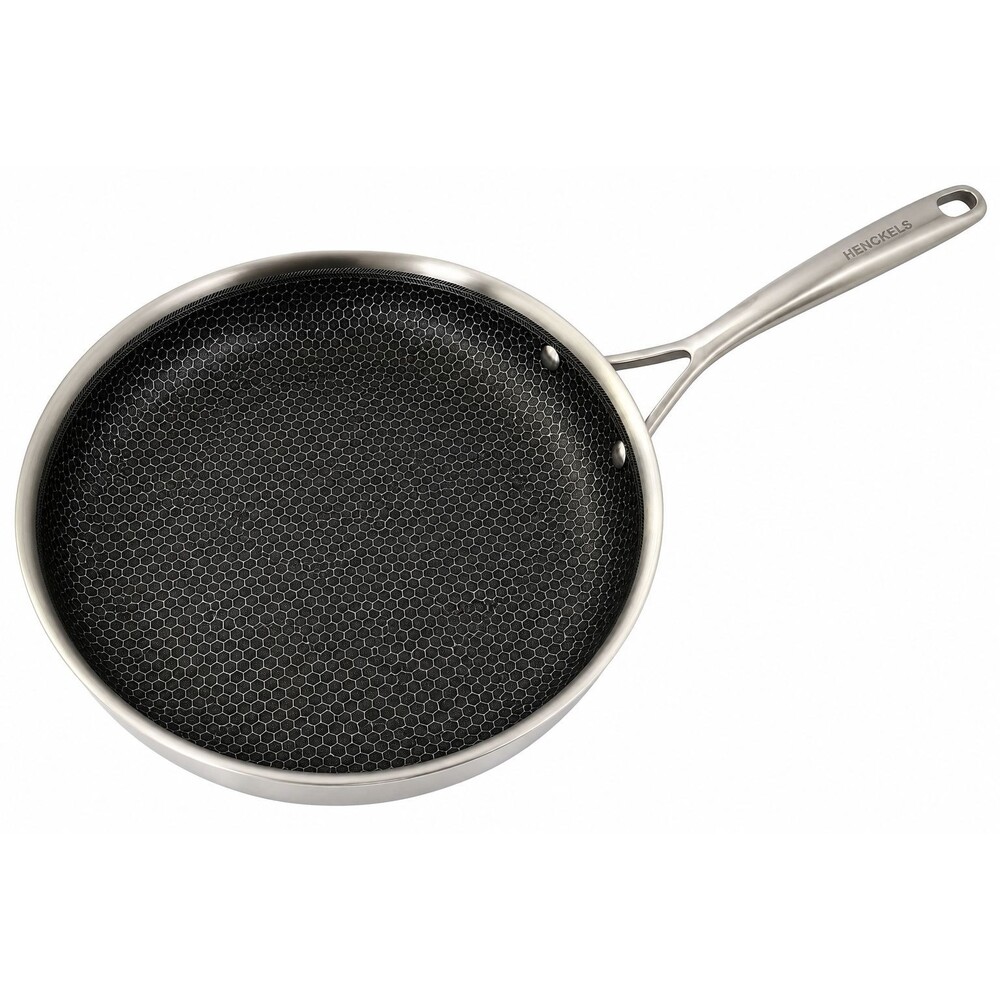 Henckels 12" Skillet Pan 18/10 Stainless Steel Gas Electric Induction Halogen